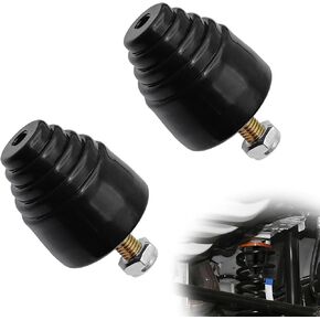 2PCS Universal Rubber Bump Stop Kit Suspension Bump Stopper Air Shocks for Cars Shock Absorbers All Purpose Bump Stop for Cars, Trucks, Vans - Automotive Accessories in Kuwait