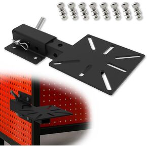 حامل ملزمة ربط، حامل مطحنة مقعد للخدمة الشاقة ولوحة ملزمة وصلة مقطورة لجهاز استقبال 2 بوصة، حامل ملزمة قابل للتعديل لتركيب الونش، ملزمة الأنابيب - ملحقات وصلة وصل متينة لطاولة العمل والاستخدام المحمول in Kuwait