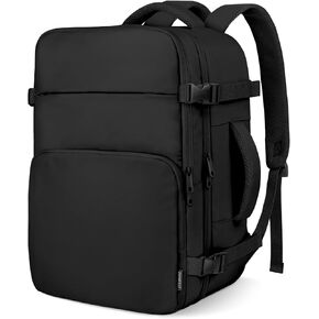 حقيبة ظهر للسفر ZOMFELT للنساء والرجال، حقيبة ظهر للحمل، حقيبة ظهر للكمبيوتر المحمول مقاس 15.6 بوصة من إدارة أمن المواصلات الأمريكية، معتمدة من الطيران، حقيبة سفر شخصية، حقيبة ممرضة، حقيبة نهارية كاجوال لرحلة عمل في عطلة نهاية الأسبوع، أسود in Kuwait