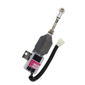Diesel Engine Stop Solenoid, 24V, 61081115030, Compatible with Excavator Replacement Part (12V 24V) in Saudi Arabia