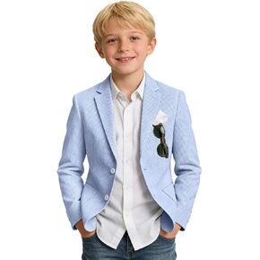 الرجعية الأولاد السترة النسيج القطني الدعاوى الستر عارضة شريطية الاطفال معطف رياضي لصبي البدلات الرسمية الشاطئ سترة الزفاف in Kuwait