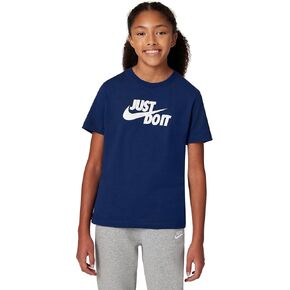 Nike Unisex Big Kids' Sportswear Club Just Do It T-Shirt - Boys and Girls in Saudi Arabia