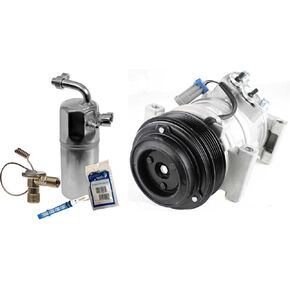 Replacement A/C Compressor Kit Compatible with GMC Savana 1500 2006-2009 4.3L V6 (Without Rear A/C) in Kuwait