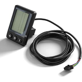 عداد شاشة LCD كهربائي، عداد عرض LCD S866، عداد السرعة لـ Ridstar Q20، لوحة تحكم سكوتر كهربائي 24 فولت 36 فولت 48 فولت مع قابس لمقود 22.2 مم/0.9 بوصة in Kuwait