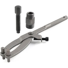 Cnonee1 Motorbike Adjustable Flywheel Spanner Wrench 24MM 27MM Magneto Clutch Hub Socket Tool For GY6 CG25 SG50 JH70 50cc-150cc Iron in Saudi Arabia