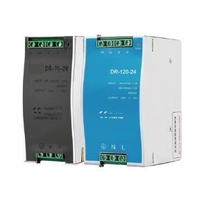 1 قطعة 75 واط 120 واط DIN السكك الحديدية تحويل التيار الكهربائي 5 فولت 12 فولت 24 فولت 48 فولت التيار المتناوب/تيار مستمر إخراج واحد محول صناعي DR-75 DR-120-5/12/15/24/48 (12 فولت ، 120 واط) in Saudi Arabia
