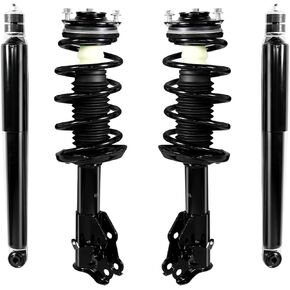 Peforway Front & Rear Complete Struts Coil Springs and Shock Absorbers Replacement for 2009 2010 2011 2012 2013 2014 2015 Honda Pilot (Set of 4) in Kuwait