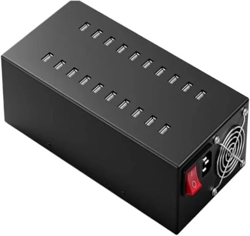 شاحن مسامي بقوة 200 واط يحمل 20 USB in Kuwait