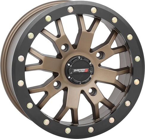 عجلة System 3 SB-4 Beadlock 15x10 ATV/UTV - برونزية (4/156) 5+5 [15S3-32561] in Kuwait