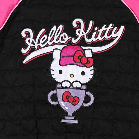 F1A x Hello Kitty Women's Nylon Quilted Race Jacket in Saudi Arabia
