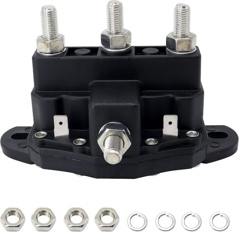 HiSport Relay Winch Motor Reversing Solenoid Switch - Duty 12V DC 6 Terminal 24450 214-1211A11 214-1231-A11 2141211A1106 214-1211A11-06 in Saudi Arabia