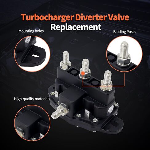 HiSport Relay Winch Motor Reversing Solenoid Switch - Duty 12V DC 6 Terminal 24450 214-1211A11 214-1231-A11 2141211A1106 214-1211A11-06 in Saudi Arabia