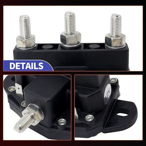 HiSport Relay Winch Motor Reversing Solenoid Switch - Duty 12V DC 6 Terminal 24450 214-1211A11 214-1231-A11 2141211A1106 214-1211A11-06 in Saudi Arabia