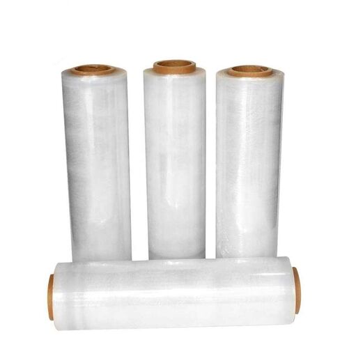 APQ 4 Rolls of Blown Hand Stretch Film 18" x 2000'. Clear Hand Stretch Wrap, 60 Gauge. Tear Resistant Residue Free Film for Moving, Shipping, Wrapping. Industrial Grade Pallet Shrink Wrap Film. in Saudi Arabia