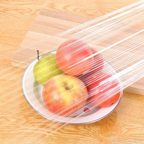 APQ 4 Rolls of Blown Hand Stretch Film 18" x 2000'. Clear Hand Stretch Wrap, 60 Gauge. Tear Resistant Residue Free Film for Moving, Shipping, Wrapping. Industrial Grade Pallet Shrink Wrap Film. in Saudi Arabia