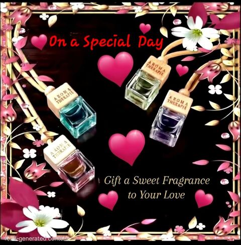 معطر هواء للسيارة برائحة العلاج العطري، موزع روائح طبيعية للتعليق، يدوم طويلاً، روائح متعددة بما في ذلك الخوخ وكريم الفانيليا وجوز الهند الوردي والفريزيا، زجاجة زجاجية بغطاء خشبي، 4 قطع in Kuwait