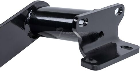 Class 3 III Black 2" Receiver Tube Rear Bumper Trailer Tow Hitch Towing Mount + 2 Inch Drop Loaded Ball Compatible with 20-25 Telluride in Saudi Arabia