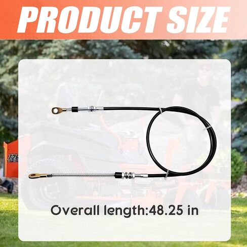 Brake Cable 064-3000-00 Compatible with Bad Boy Lawn Mower CZT 2013 / CZT Elite 2014-2015 / Stand-On 2012-2017 / ZT Elite 2013-2016 / Maverick 2016-2017 / Raider 2024-2025 in Saudi Arabia