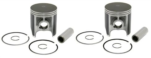 SPI، 09-825، 2 مجموعة مكبس قياسية لسيارات الثلج Yamaha 500 L/C تناسب معظم موديلات 1994-2001 - 68 مم in Kuwait