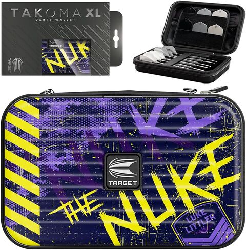 Target Darts Luke Littler Takoma Wallet – Luke Littler Darts Case, Darts Holder, Dart Wallet, Darts Set Storage Cases, “The Nuke" Dart Case in Saudi Arabia