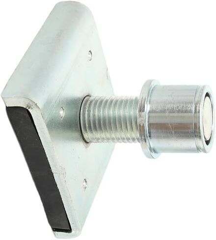 محول رفع الشاحنة واسع للغاية ومنصات رفع سيارات الدفع الرباعي - محولات رفع السيارة 4 قطع للمصاعد ذات العمودين | سعة 3-5 طن، مطاط مضاد للانزلاق لحماية الطلاء والإطار (فضي/أسود) in Kuwait