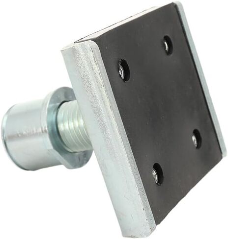 محول رفع الشاحنة واسع للغاية ومنصات رفع سيارات الدفع الرباعي - محولات رفع السيارة 4 قطع للمصاعد ذات العمودين | سعة 3-5 طن، مطاط مضاد للانزلاق لحماية الطلاء والإطار (فضي/أسود) in Kuwait