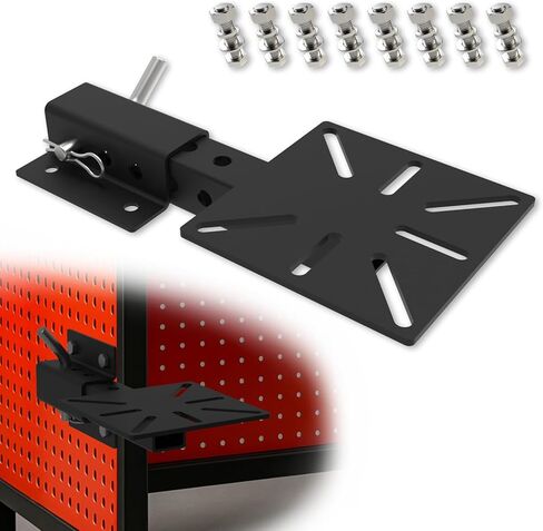 حامل ملزمة ربط، حامل مطحنة مقعد للخدمة الشاقة ولوحة ملزمة وصلة مقطورة لجهاز استقبال 2 بوصة، حامل ملزمة قابل للتعديل لتركيب الونش، ملزمة الأنابيب - ملحقات وصلة وصل متينة لطاولة العمل والاستخدام المحمول in Kuwait