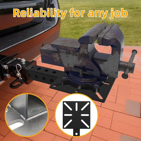 حامل ملزمة ربط، حامل مطحنة مقعد للخدمة الشاقة ولوحة ملزمة وصلة مقطورة لجهاز استقبال 2 بوصة، حامل ملزمة قابل للتعديل لتركيب الونش، ملزمة الأنابيب - ملحقات وصلة وصل متينة لطاولة العمل والاستخدام المحمول in Kuwait