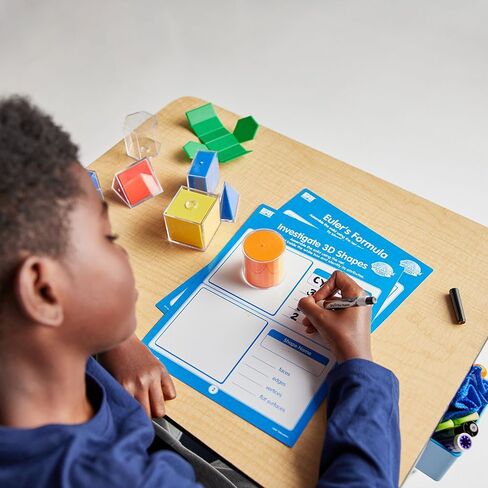 EAI Education GeoModel® Folding Geometric Shapes: 11 Solids and 11 Nets in Saudi Arabia