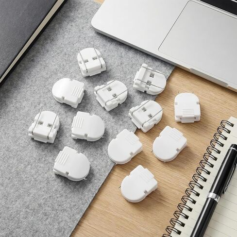 12 Pcs Cubicle Clips for Fabric Panels, Strong Hold Plastic Cubicle Hooks Wall Clips for Hanging Photos Notes Memos Pictures, Office Partition Accessories Push Pin Style, Standard Size in Saudi Arabia
