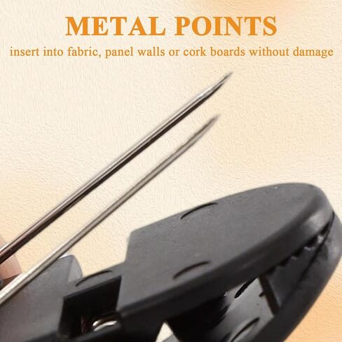 20 PCS Cubicle Clips, Plastic Cubicle Clips for Fabric Walls for Hanging Photos, Notes, Memos(Black) in Kuwait