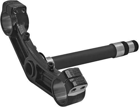 44037-0178-21 مشبك شجرة ثلاثي سفلي سفلي جديد لـ Kawasaki 2018-2026 Ninja 400/ Ninja 500/ Z400/ Z500/ Ninja E-1/ Z E-1 نماذج مختارة؛ 44037017821 المشبك السفلي الأمامي، أسود in Saudi Arabia