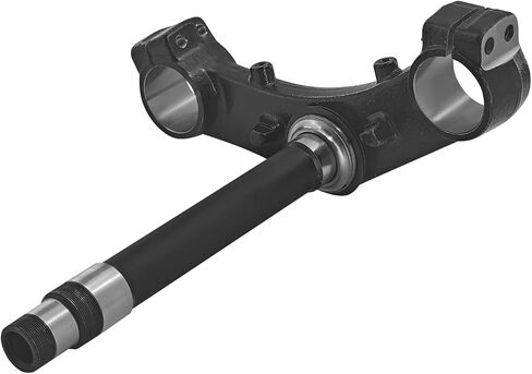 44037-0178-21 مشبك شجرة ثلاثي سفلي سفلي جديد لـ Kawasaki 2018-2026 Ninja 400/ Ninja 500/ Z400/ Z500/ Ninja E-1/ Z E-1 نماذج مختارة؛ 44037017821 المشبك السفلي الأمامي، أسود in Saudi Arabia