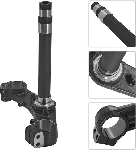 44037-0178-21 مشبك شجرة ثلاثي سفلي سفلي جديد لـ Kawasaki 2018-2026 Ninja 400/ Ninja 500/ Z400/ Z500/ Ninja E-1/ Z E-1 نماذج مختارة؛ 44037017821 المشبك السفلي الأمامي، أسود in Saudi Arabia