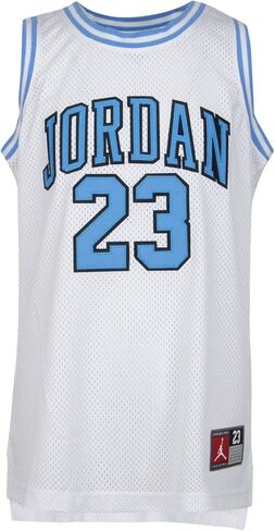 قميص بدون أكمام من Grade School Jordan 23 (أبيض/أزرق) in Saudi Arabia