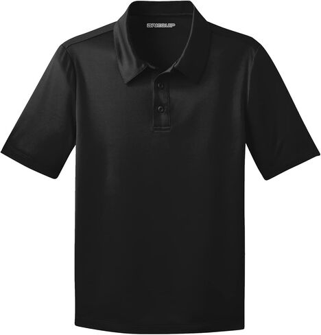 DRIEQUIP Youth Moisture Wicking Silk Touch Polos in Sizes Youth XS-XL in Saudi Arabia