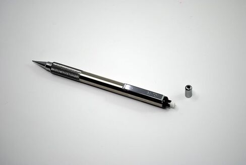 Zebra Pen F-701 Retractable Ballpoint Pen, Stainless Steel Barrel, Fine Point, 0.8mm, Black Ink, 1-Pack in Kuwait