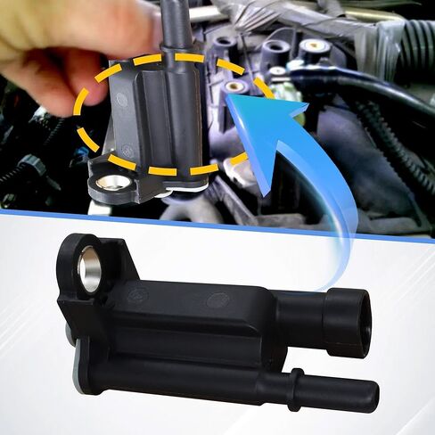 Emission Vapor Canister Purge Valve Solenoid Fit for Cadillac STS XLR Chevy Avalanche Equinox Express Malibu Silverado Suburban Tahoe GMC Buick Cadillac Hummer # 214-1105 12581282 12573220 B214-1105 in Saudi Arabia