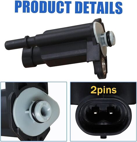 Emission Vapor Canister Purge Valve Solenoid Fit for Cadillac STS XLR Chevy Avalanche Equinox Express Malibu Silverado Suburban Tahoe GMC Buick Cadillac Hummer # 214-1105 12581282 12573220 B214-1105 in Saudi Arabia