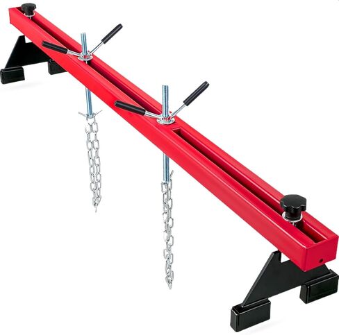 Engine Support Bar 1100lbs Capacity Motor Transverse Bar with 2 Points Lift Holder Dual Hook Cross Hoist Engine Hoist for Home Garages Auto Repair Shop in Saudi Arabia