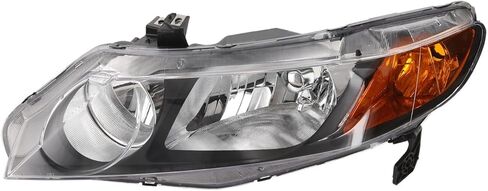 Replacement Headlight Kit Driver and Passenger suitable for Honda Civic Sedan 2006-2008 1.8L Driver and Right in Saudi Arabia