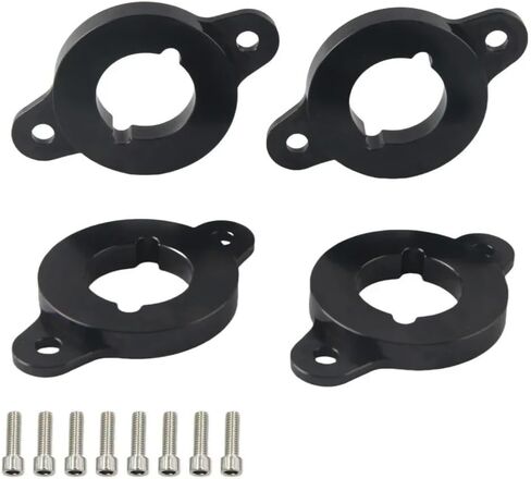 لوحات محول Coilpack الألومنيوم الخام لشركة فولكس فاجن لأودي لGTI GLI لباسات للجولف 1.8T 2.0TFSI (أحمر) in Saudi Arabia