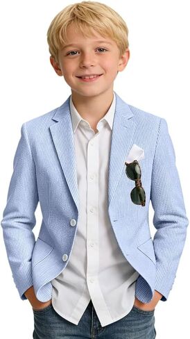 الرجعية الأولاد السترة النسيج القطني الدعاوى الستر عارضة شريطية الاطفال معطف رياضي لصبي البدلات الرسمية الشاطئ سترة الزفاف in Kuwait