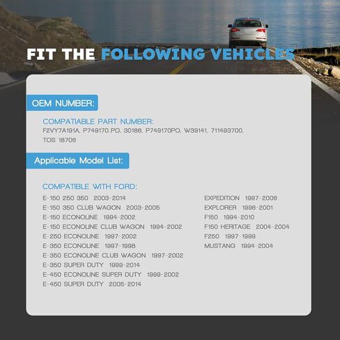 حشية وعاء زيت ناقل الحركة متوافقة مع Ford F 150 250 E150 250 350 450 Club Wagon Econoline Super Duty Expedition Explorer استبدال # TOS18706 F2VY7A191A P749170PO in Kuwait