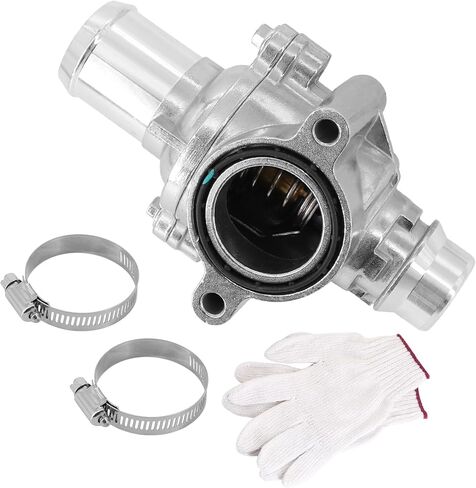 Dokili 902-5153 مجموعة مبيت منظم حرارة مبرد المحرك متوافقة مع Ford F150 Lobo 2011-2022 Lincoln Mark LT 2011-2014 BL3Z8A586D 86013 CO34944 TA-6015 FD0717134 in Kuwait