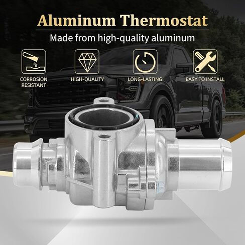 Dokili 902-5153 مجموعة مبيت منظم حرارة مبرد المحرك متوافقة مع Ford F150 Lobo 2011-2022 Lincoln Mark LT 2011-2014 BL3Z8A586D 86013 CO34944 TA-6015 FD0717134 in Kuwait