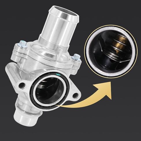 Dokili 902-5153 مجموعة مبيت منظم حرارة مبرد المحرك متوافقة مع Ford F150 Lobo 2011-2022 Lincoln Mark LT 2011-2014 BL3Z8A586D 86013 CO34944 TA-6015 FD0717134 in Kuwait