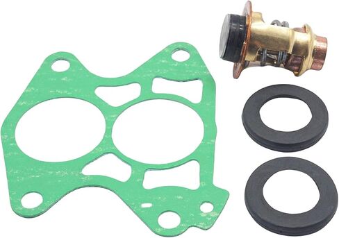 6E5-12411-30 Thermostat Repair Service Kit for Yamaha 2 Stroke 75 90 100 115 130 150 175 200 225 250 HP Outboard Motors replaces 688-12411 688-12414 Sierra 18-3540 in Kuwait