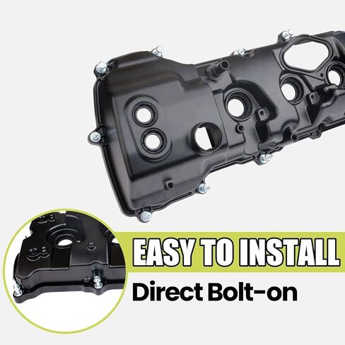 مجموعة غطاء الصمام الألومنيوم متوافقة مع Ford Expedition F 150 Transit 150 250 350 Lincoln Navigator 3.5L V6 2013-2023 استبدال BL3E6K273CB DL3E6K271FA in Saudi Arabia