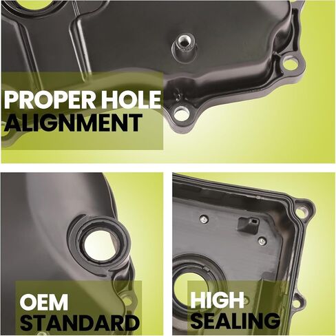 Aluminum Engine Valve Set Cover Left and Right Compatible with 2014-2019 Ford Explorer Flex Taurus Police Lincoln MKT MKS 3.5L in Saudi Arabia